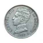 1 Peseta Alfonso XIII 1903 Madrid EBC