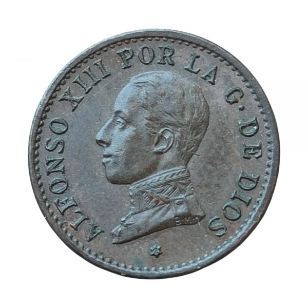 1 Céntimo Alfonso XIII 1912 Madrid SC-