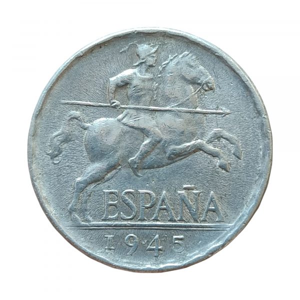 5 Céntimos Franco 1945 Madrid MBC+