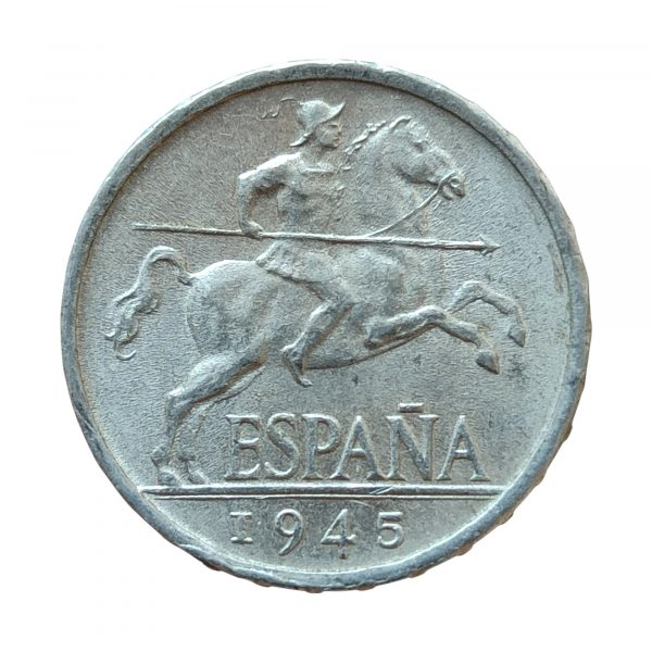 5 Céntimos Franco 1945 Madrid SC-