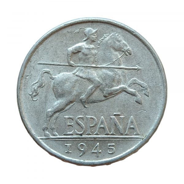 5 Céntimos Franco 1945 Madrid EBC