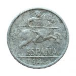 10 Céntimos Franco 1945 Madrid MBC+