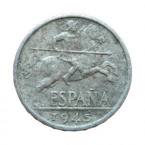 10 Céntimos Franco 1945 Madrid MBC+