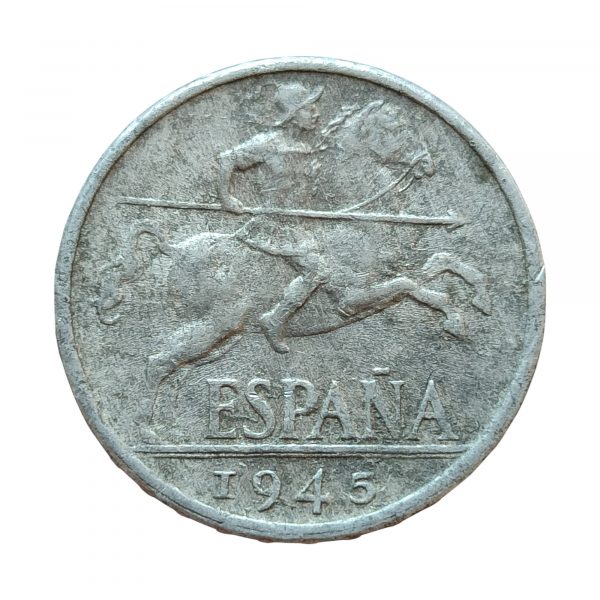 10 Céntimos Franco 1945 Madrid MBC+