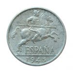 10 Céntimos Franco 1945 Madrid EBC