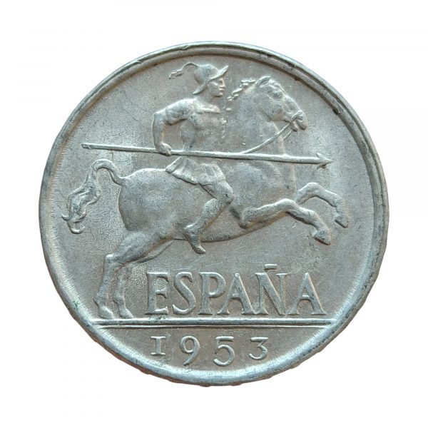 10 Céntimos Franco 1953 Madrid SC-