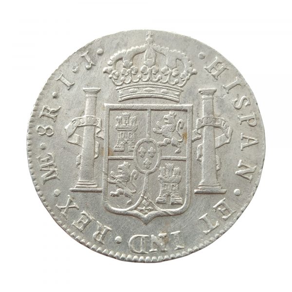 8 Reales Carlos IV 1796 Lima EBC- - Imagen 2