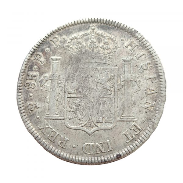 8 Reales Carlos IV 1797 Potosí MBC+/EBC- - Imagen 2