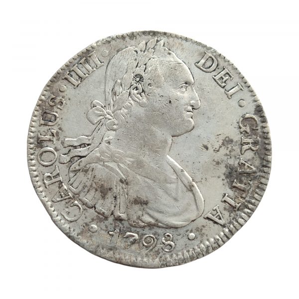 8 Reales Carlos IV 1798 México MBC/MBC+