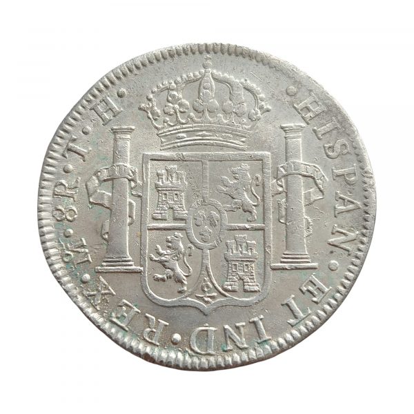 8 Reales Carlos IV 1805 México MBC+/EBC- - Imagen 2