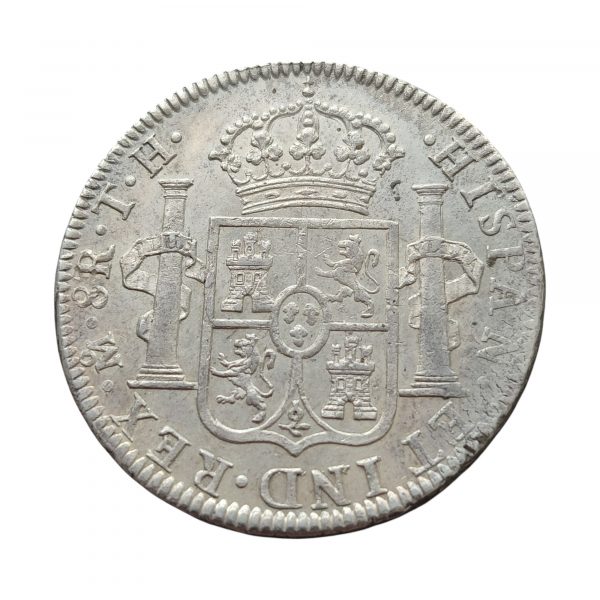 8 Reales Carlos IV 1808 México EBC-/EBC - Imagen 2