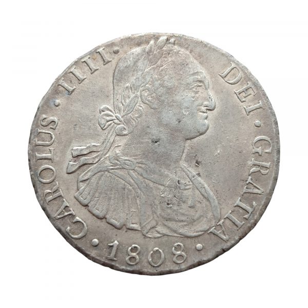 8 Reales Carlos IV 1808 Potosí EBC+