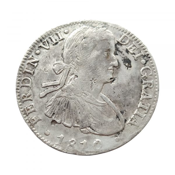 8 Reales Fernando VII 1810 México MBC