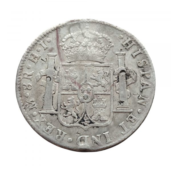 8 Reales Fernando VII 1810 México MBC - Imagen 2