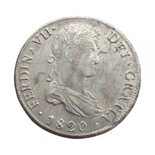 8 Reales Fernando VII 1820 Potosí EBC+