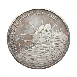 Medalla Pintores Alicantinos 1981 SC-