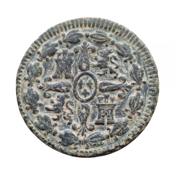 4 Maravedís Carlos IV 1802 Segovia MBC - Imagen 2