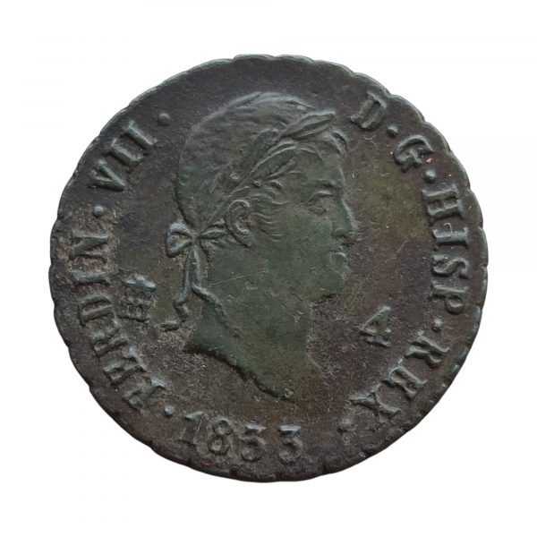 4 Maravedís Fernando VII 1833 Segovia MBC+