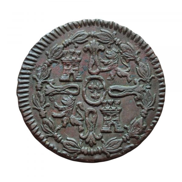 8 Maravedís Fernando VII 1817 Jubia EBC - Imagen 2