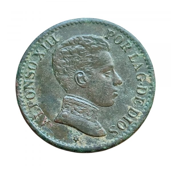 1 Céntimo Alfonso XIII 1906 Madrid MBC+