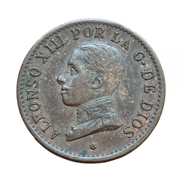 1 Céntimo Alfonso XIII 1912 Madrid SC-