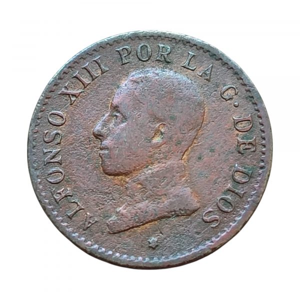 1 Céntimo Alfonso XIII 1913 Madrid BC+