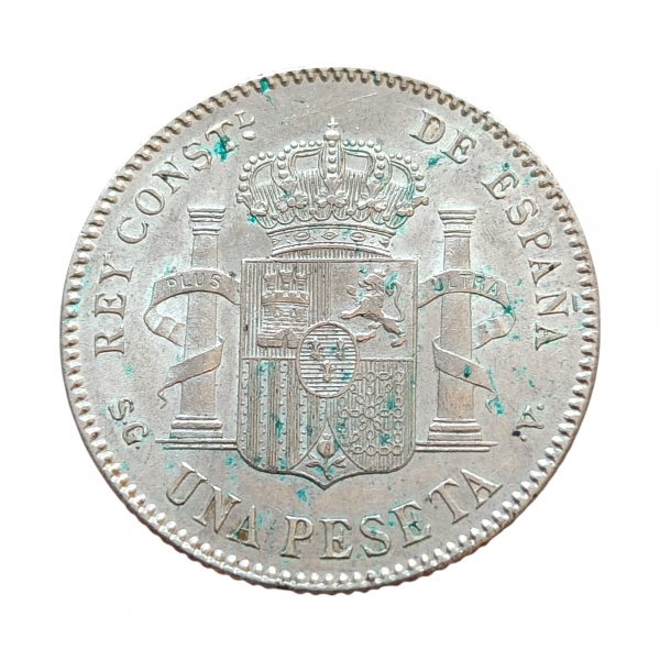 1 Peseta Alfonso XIII 1899 Madrid SC- - Imagen 2