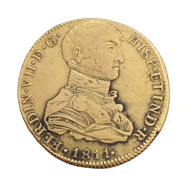 8 Escudos Fernando VII 1811 Lima MBC+