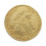 8 Escudos Carlos IV 1802 Popayan EBC-/EBC+