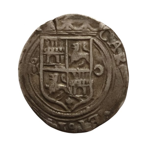 2 Reales Juana y Carlos 1554-1556 México EBC- - Imagen 2