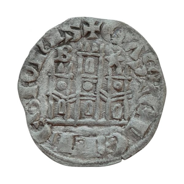 Cornado de Alfonso XI Burgos (1312-1350) EBC+ - Imagen 2